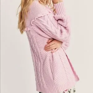 Cardigan Antique Loveshackfancy Lake Boyfriend Love Shack Fancy